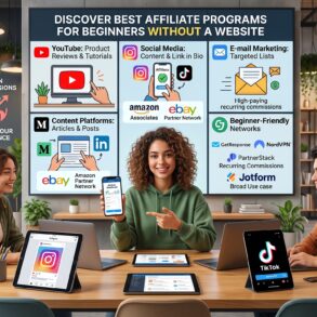 Discover Best Affiliate Programs for Beginners Without a Website