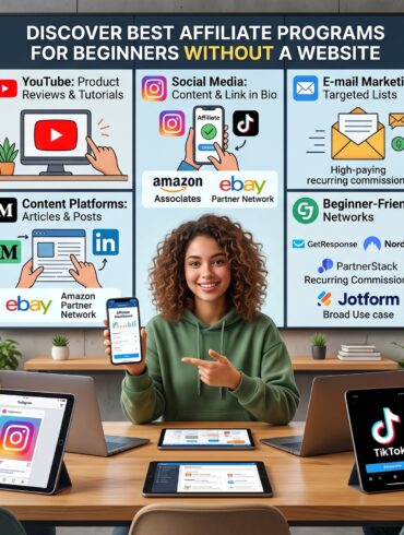 Discover Best Affiliate Programs for Beginners Without a Website