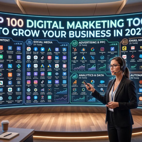 Top 100 Digital Marketing Tools to Grow Your Business in 2027