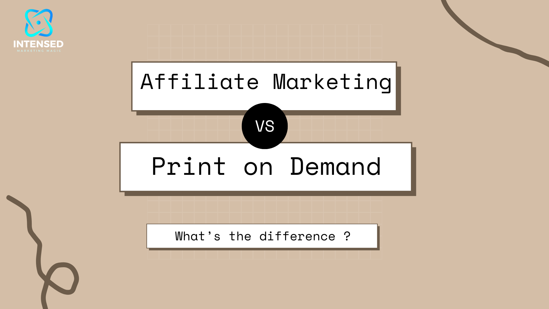 Affiliate Marketing vs Print on Demand