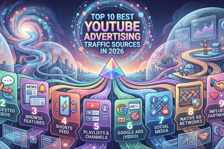 Top 10 Best YouTube Advertising Traffic Sources in 2026